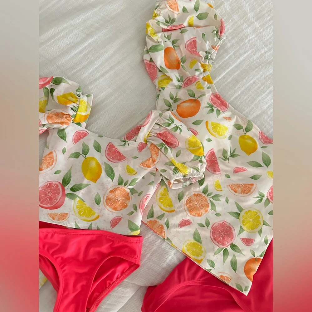 Mama &‎ Mini Citrus Tankini Set - Toddler